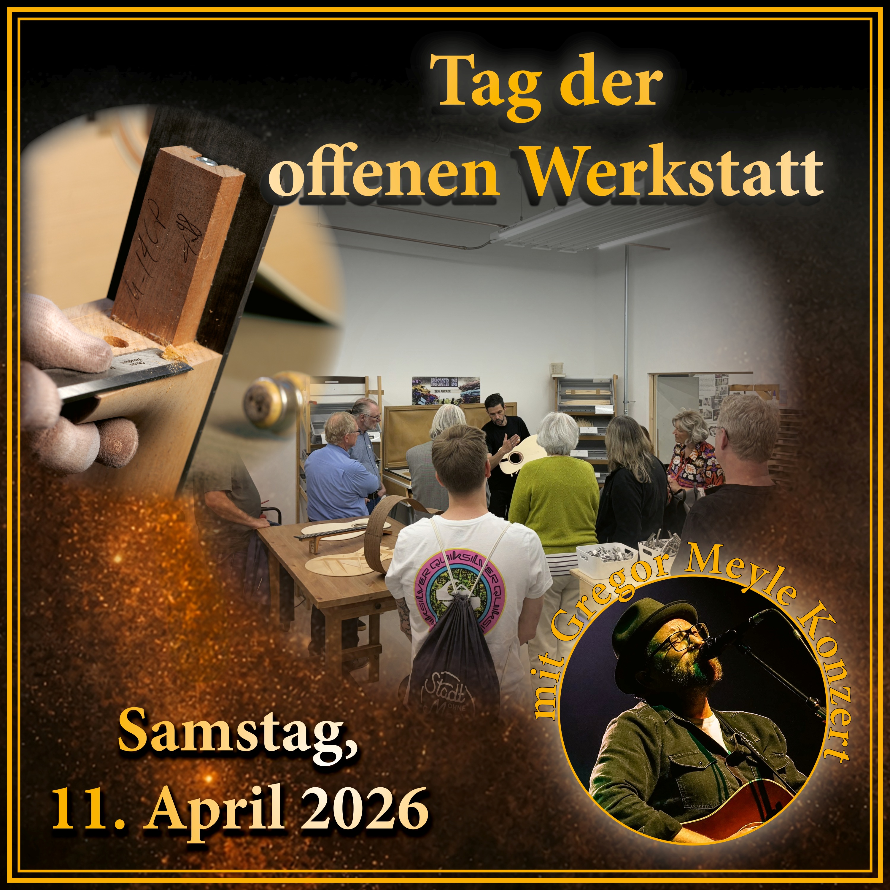 Open Workshop Day with Gregor Meyle Concert